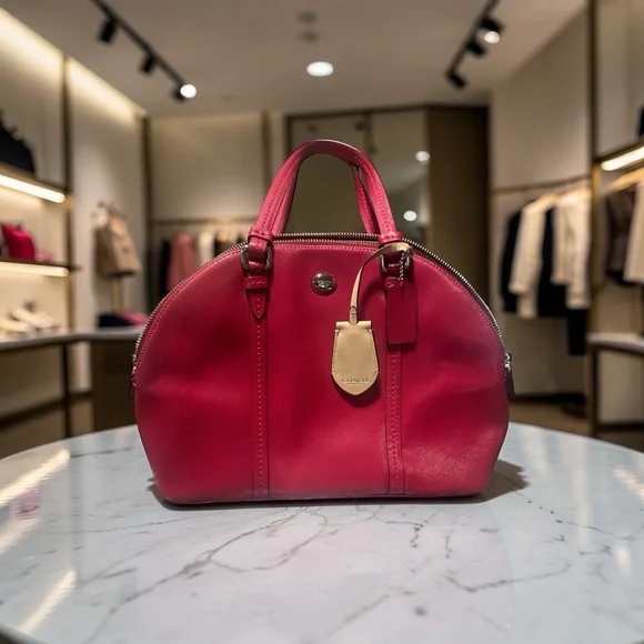 Coach Peyton Cora Domed Satchel - F25671 - Picture 2 of 11